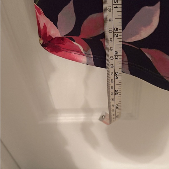 Melonie T Womens Belted Sleeveless Floral Evening Gown - Picture 9 of 13